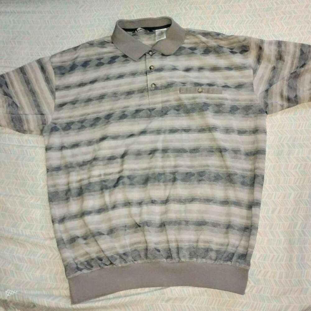 Vintage 80's LD Sport men's bandlon shirt Sz. XL